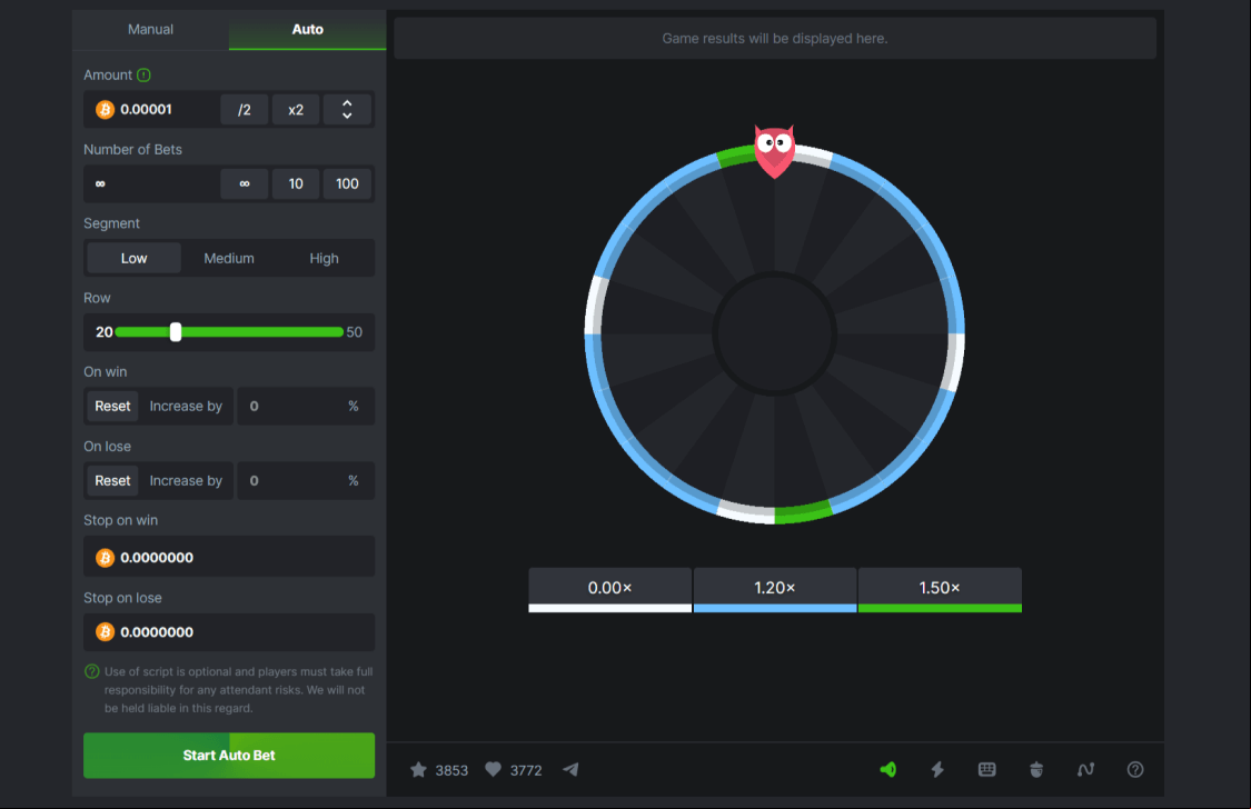 Wheel screenshot